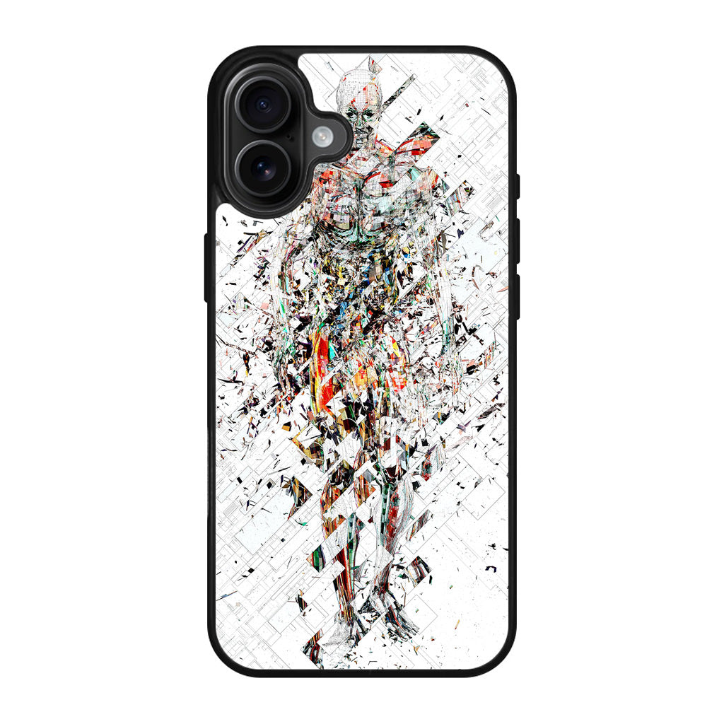 Fragmantacia Art Human Abstract iPhone 17 Case