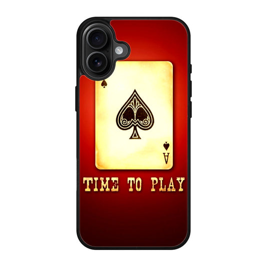 Game Card Time To Play iPhone 17 Case