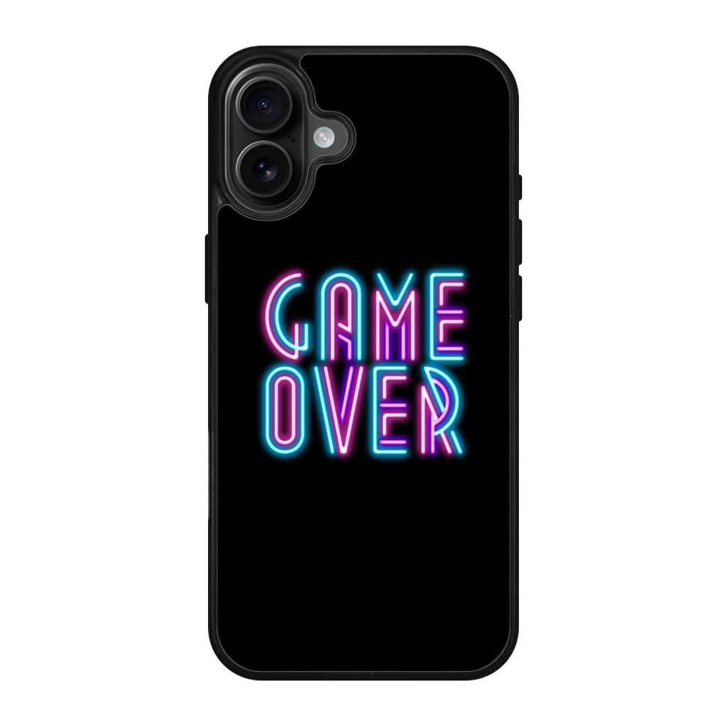 Game Over Neon iPhone 17 Case