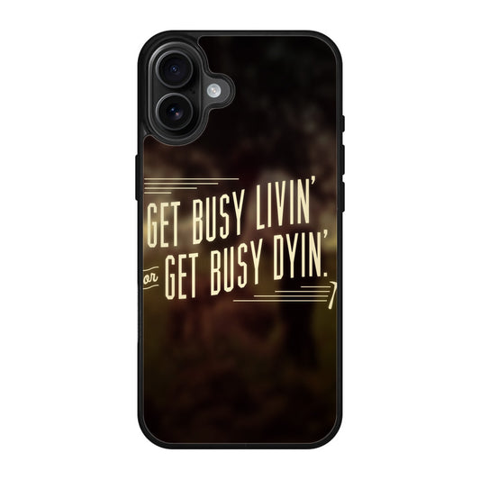 Get Living or Get Dying iPhone 17 Case
