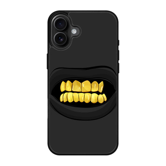 Gold Grillz iPhone 17 Case
