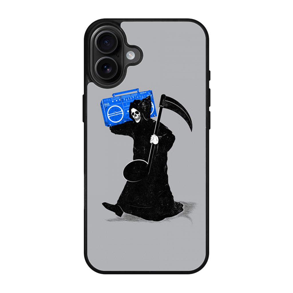 Grim Reaper Tape iPhone 17 Case