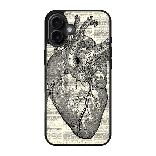 Heart Book Art iPhone 17 Case