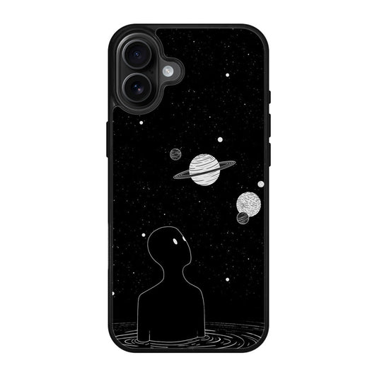 Hello Saturn iPhone 17 Case