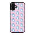 Horned Whales Pattern iPhone 17 Case