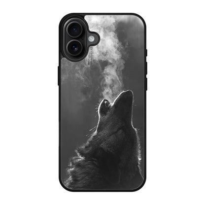 Howling Wolves Black and White iPhone 17 Case