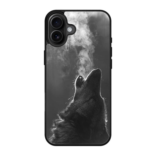 Howling Wolves Black and White iPhone 17 Case