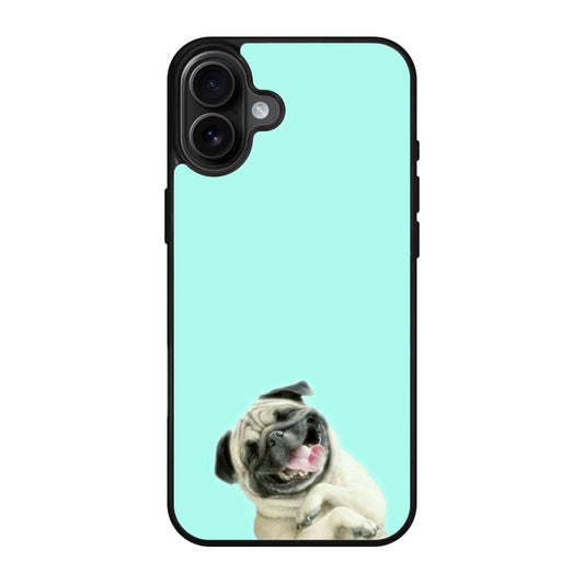 Laughing Pug iPhone 17 Case