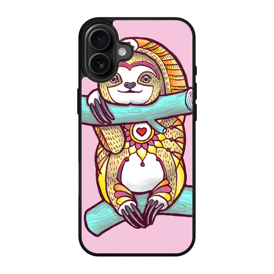 Mandala Sloth iPhone 17 Case