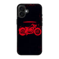 Motorcycle Red Art iPhone 17 Case