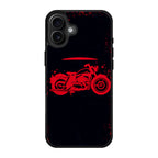 Motorcycle Red Art iPhone 17 Case