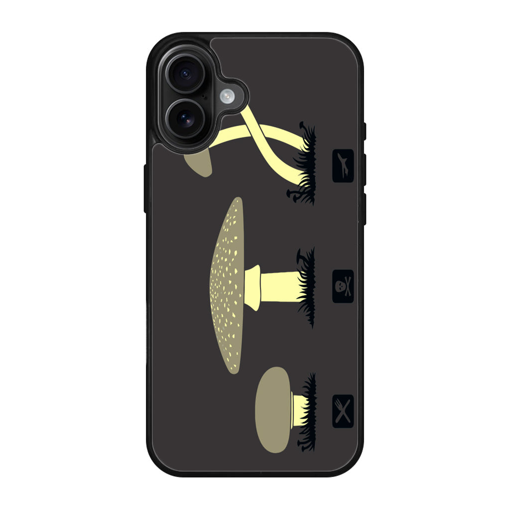 Mushroom Minimalism iPhone 17 Case