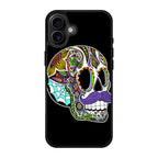 Mustache Sugar Skull iPhone 17 Case