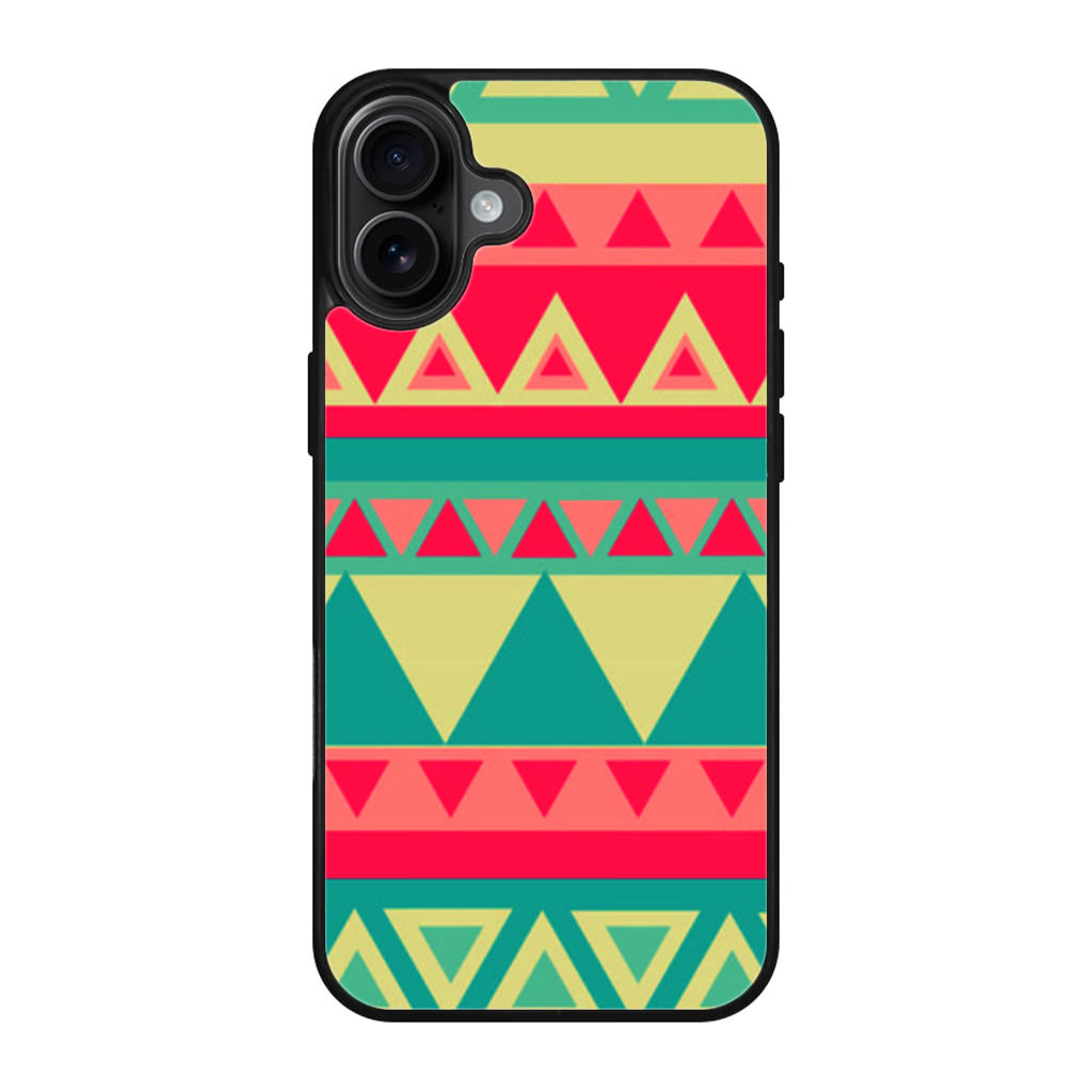 Old Aztec Pattern iPhone 17 Case