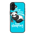 Panda Keep Sleeping iPhone 17 Case