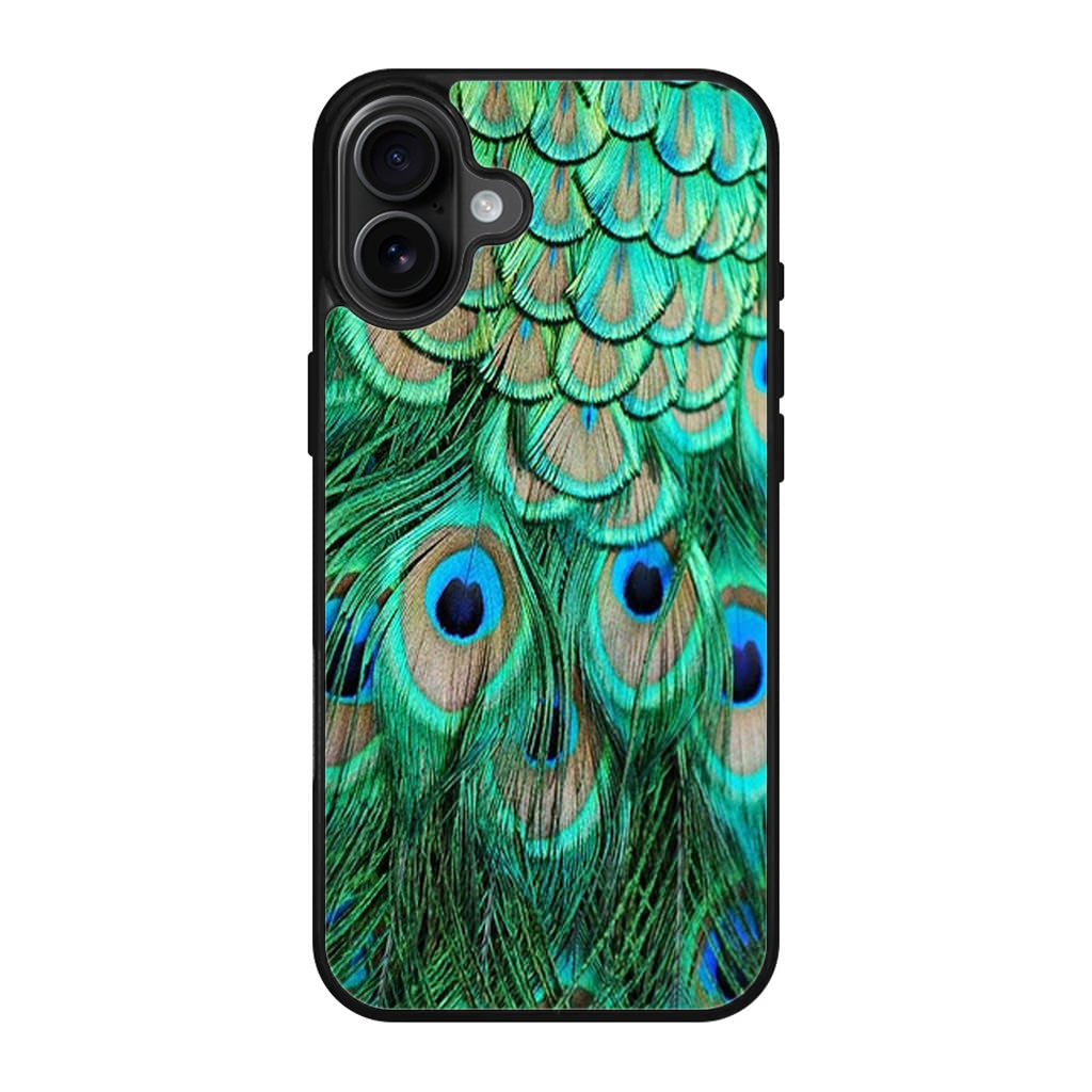 Peacock Feather iPhone 17 Case