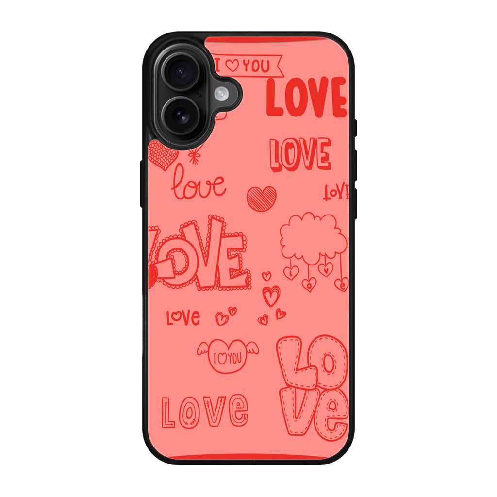 Pink Lover iPhone 17 Case