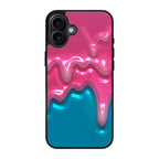 Pink Paint Dripping iPhone 17 Case
