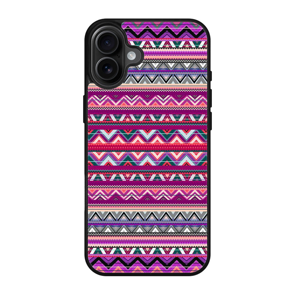 Purple Aztec Art iPhone 17 Case