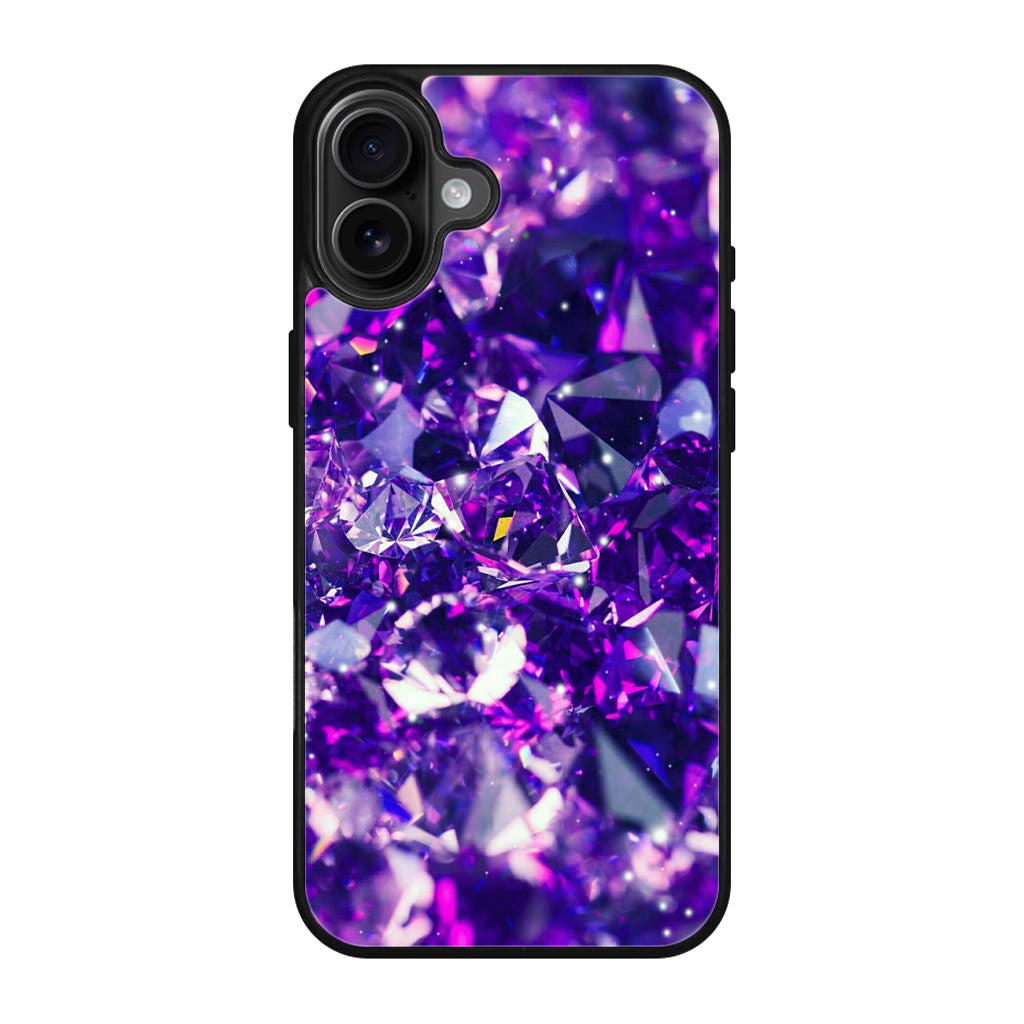Purple Crystal iPhone 17 Case