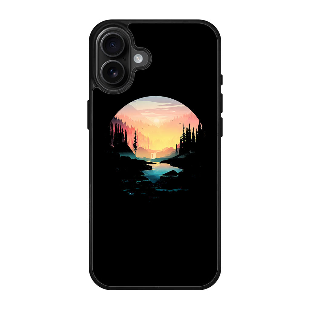 River Path at Dusk iPhone 17 Case