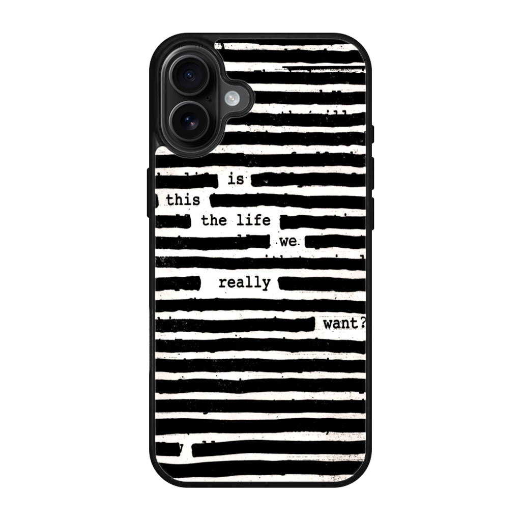 Roger Waters Is This the Life We Really Want iPhone 17 Case