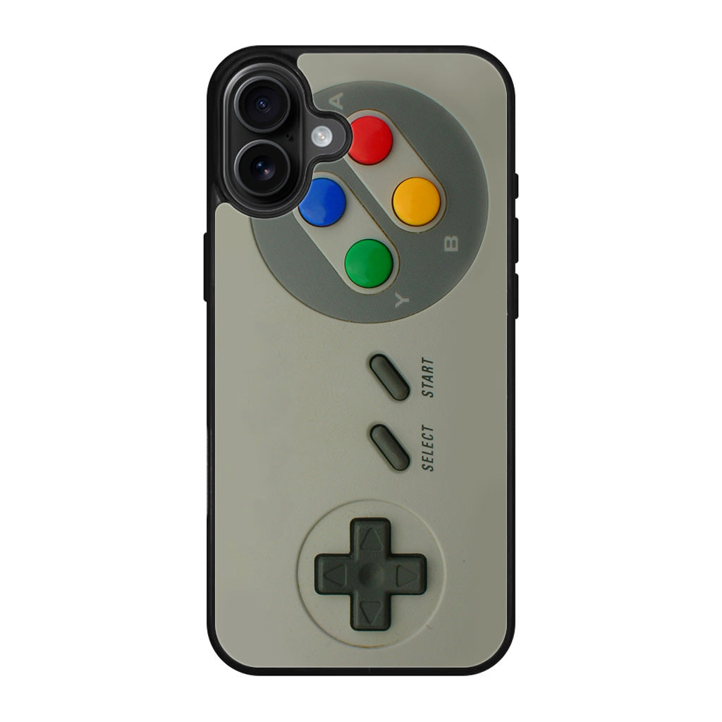 Silver Console Controller iPhone 17 Case