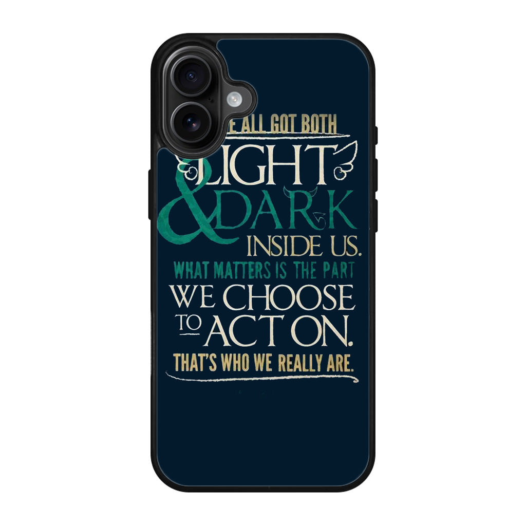 Sirius Black Quotes iPhone 17 Case