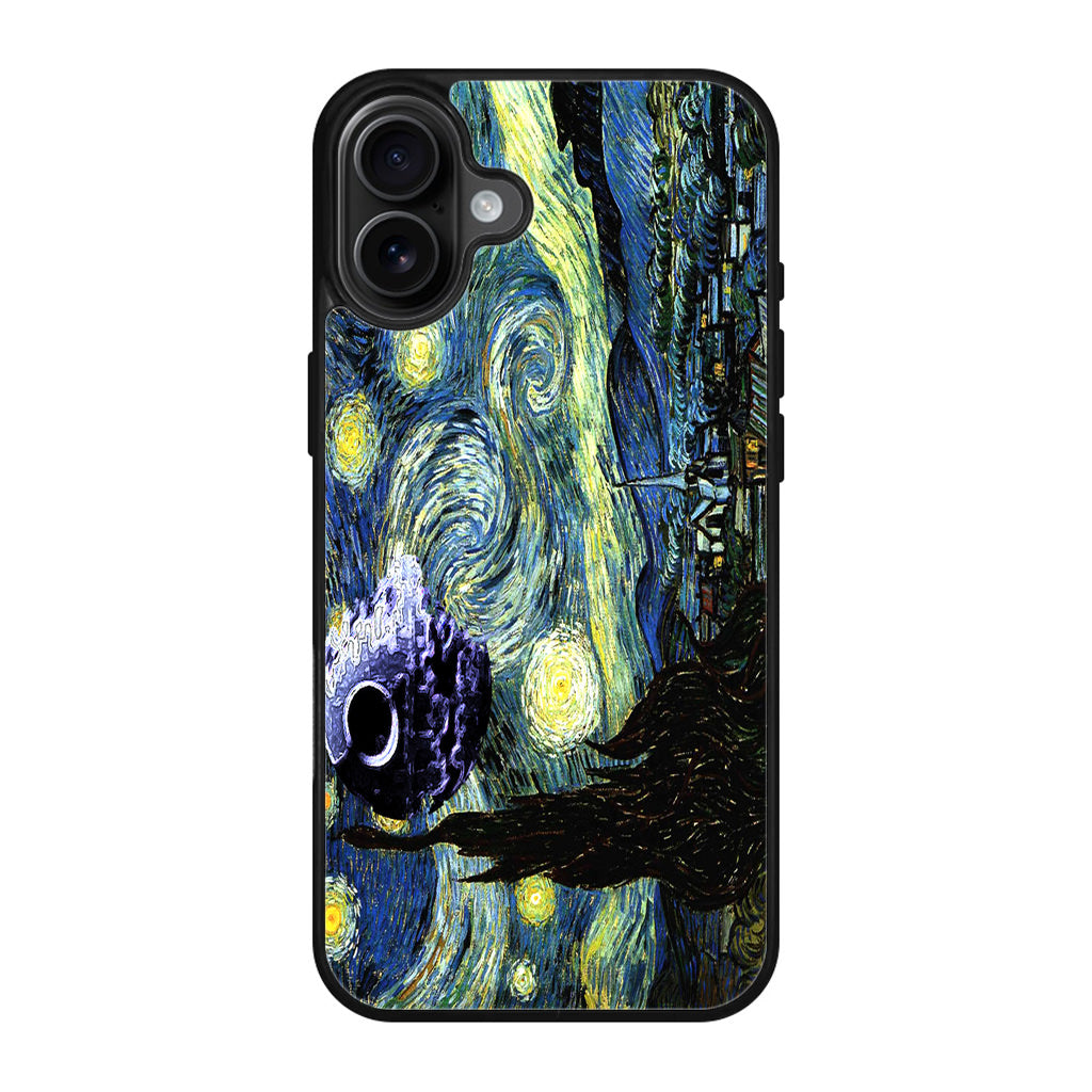 Skellington on a Starry Night iPhone 17 Case