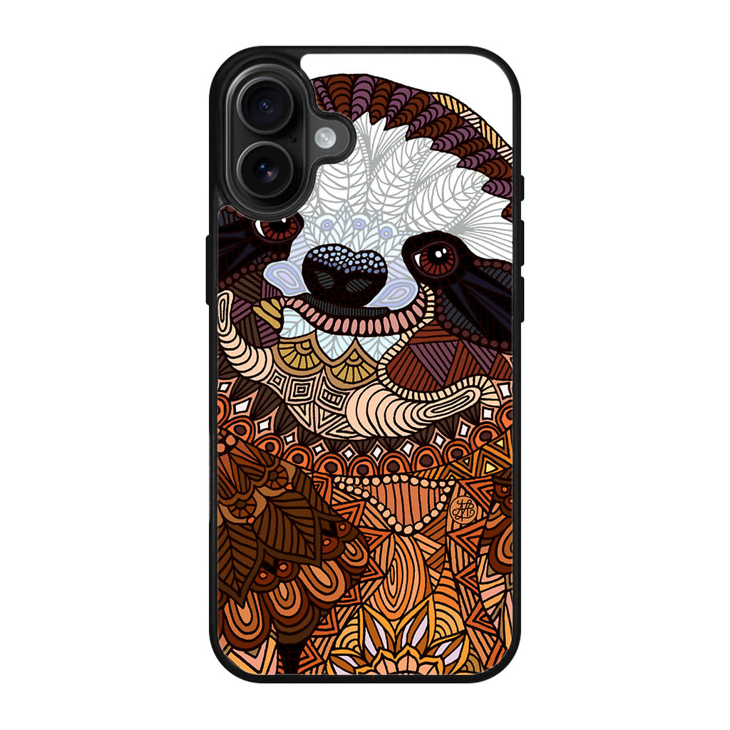 Sloth Ethnic Pattern iPhone 17 Case