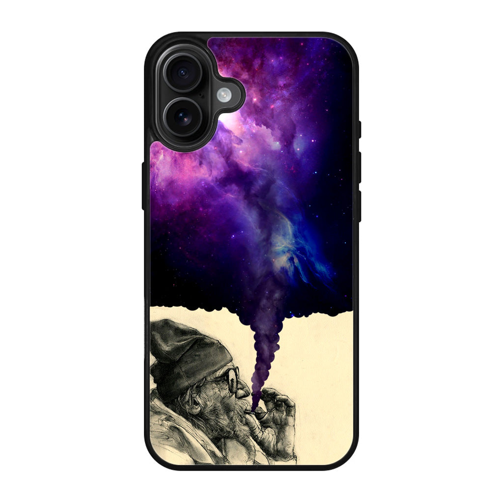 Smoking Galaxy iPhone 17 Case