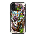Sugar Skull Owl Tattoo iPhone 17 Case