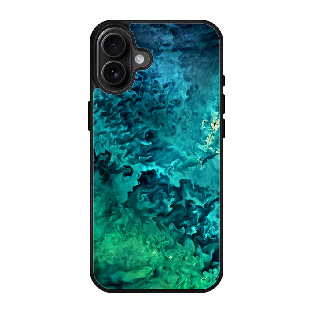 Swirls In The Yellow Sea iPhone 17 Case
