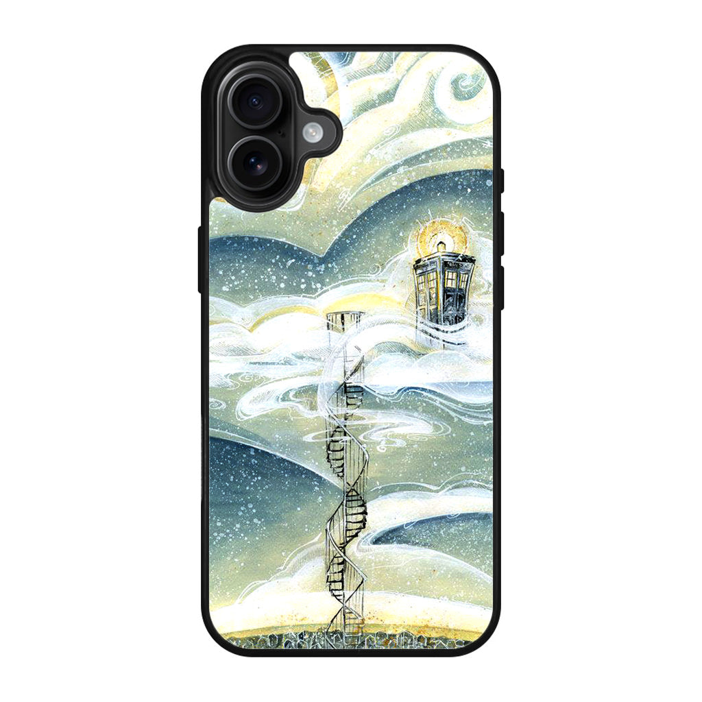 Tardis Cloud iPhone 17 Case