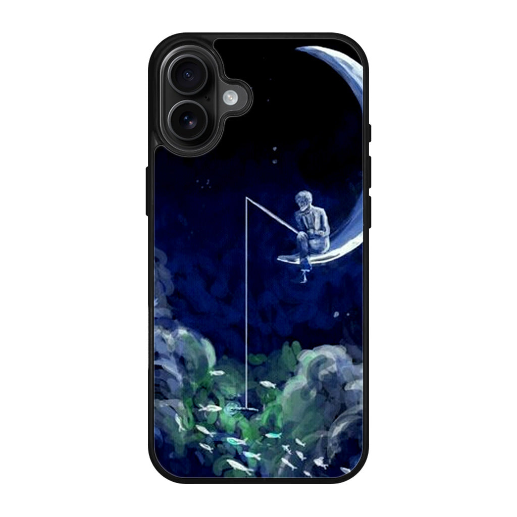 Tardis Walking To The Moon iPhone 17 Case