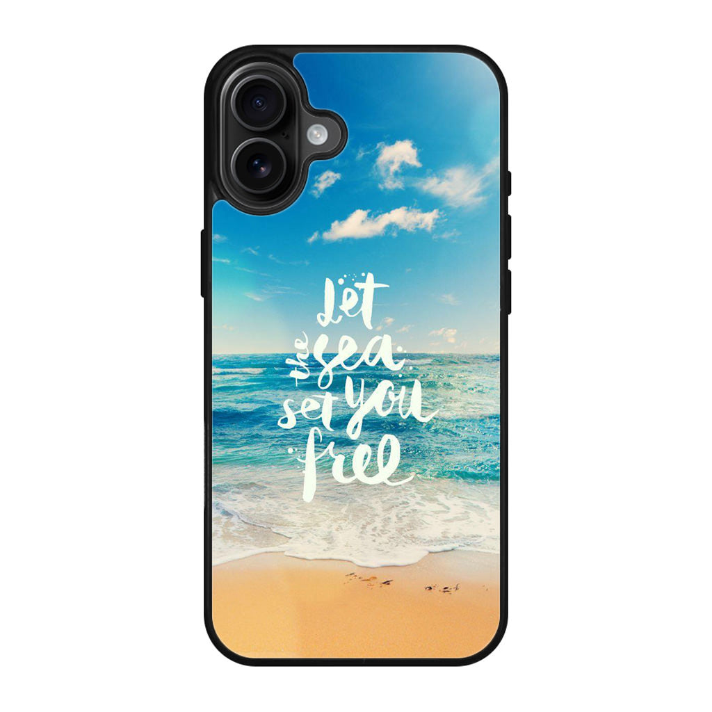 The Sea Set You Free iPhone 17 Case