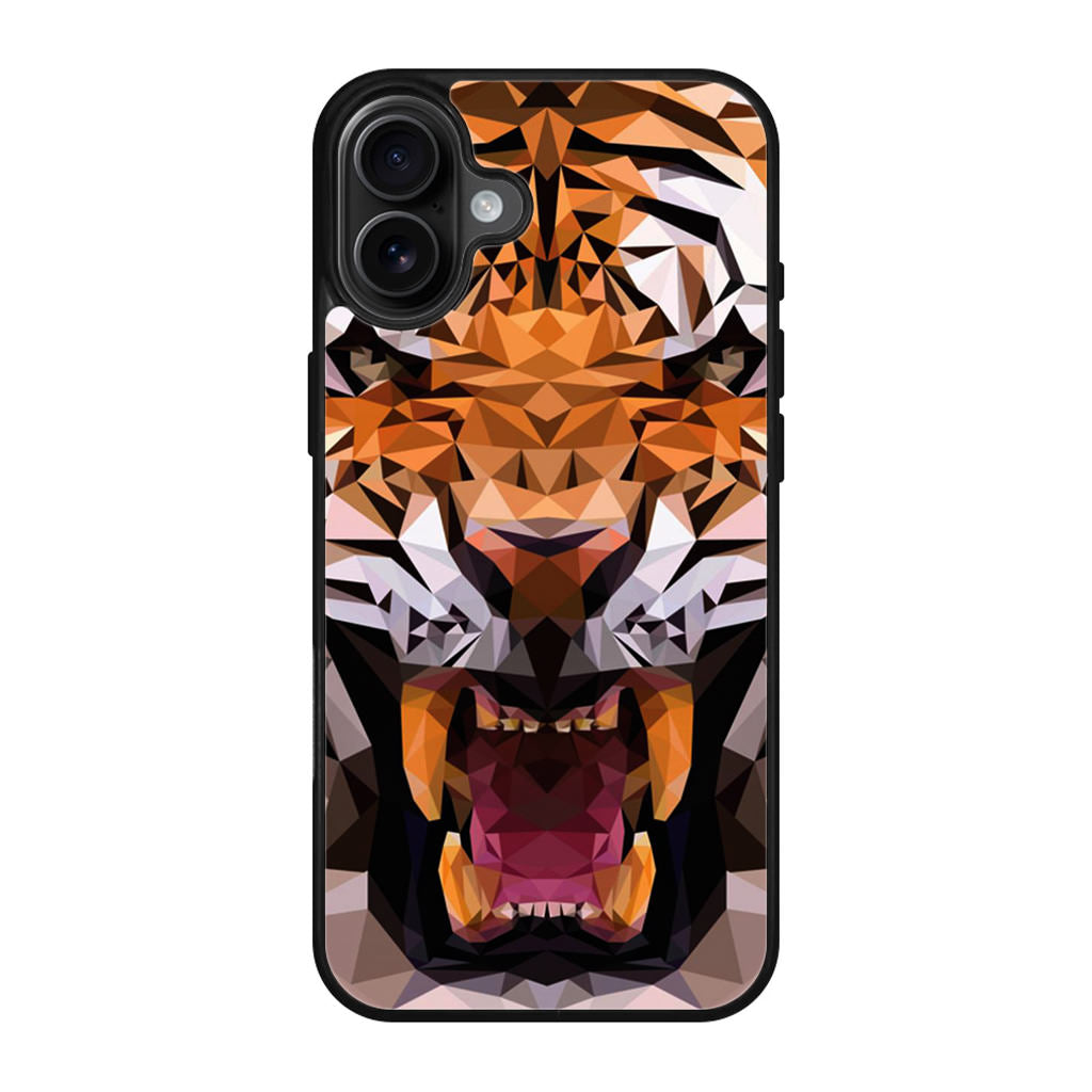 Tiger Polygon iPhone 17 Case
