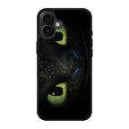 Toothless Dragon Eyes Close Up iPhone 17 Case