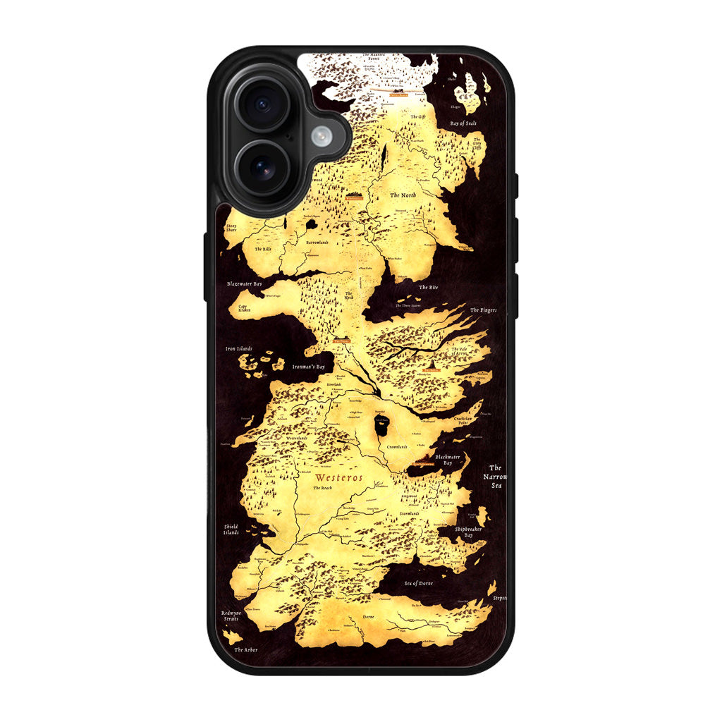 Westeros Map iPhone 17 Case