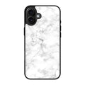 White Marble iPhone 17 Case