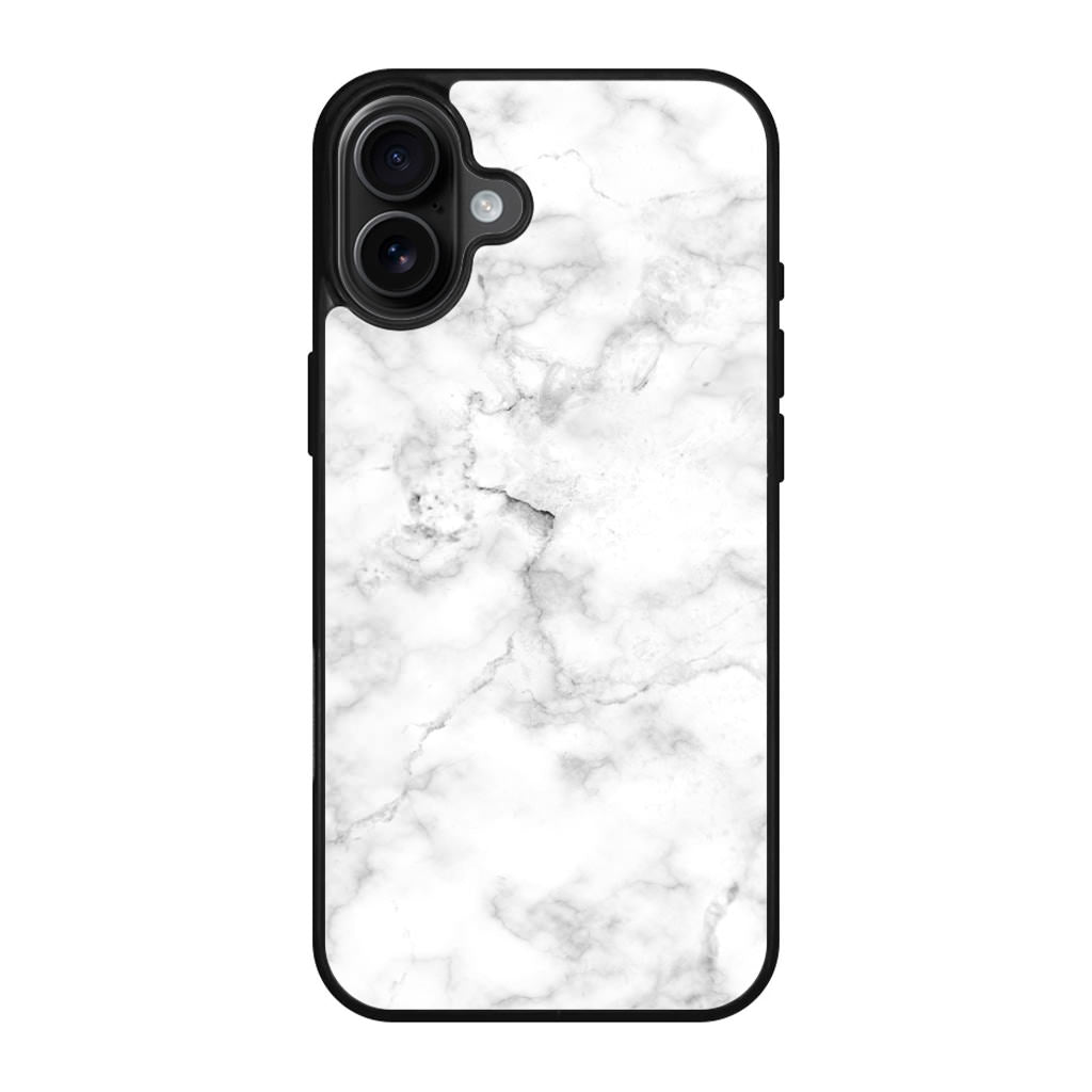 White Marble iPhone 17 Case
