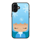 Winter Afro Girl iPhone 17 Case