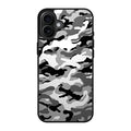 Winter Army Camo iPhone 17 Case