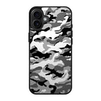 Winter Army Camo iPhone 17 Case