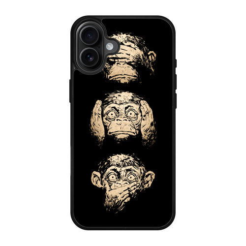 3 Wise Monkey iPhone 17 Case