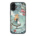 Alice And Cheshire Cat Poster iPhone 17 Case