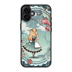 Alice And Cheshire Cat Poster iPhone 17 Case