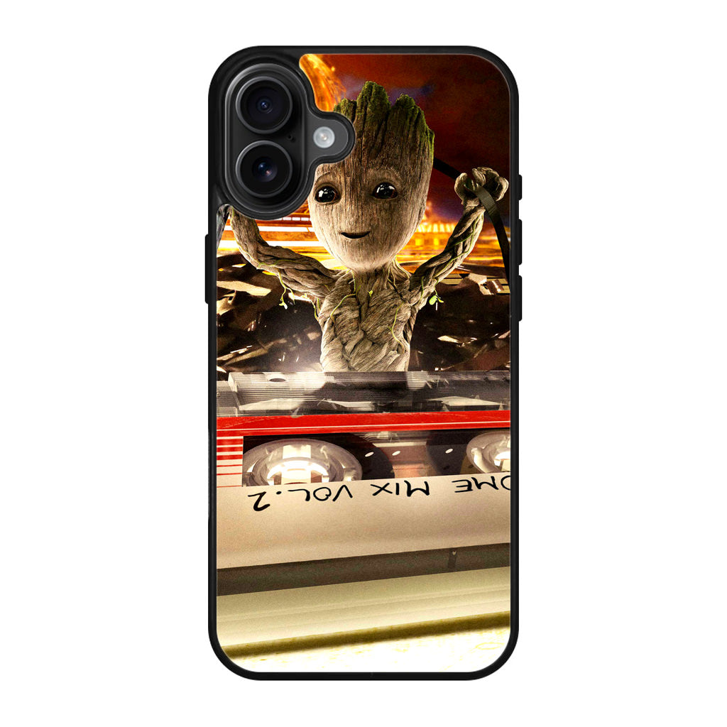 Baby Groot Mix Vol 2 iPhone 17 Case