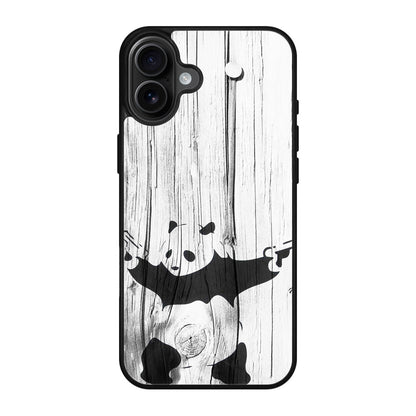 Banksy Graffiti Panda iPhone 17 Case