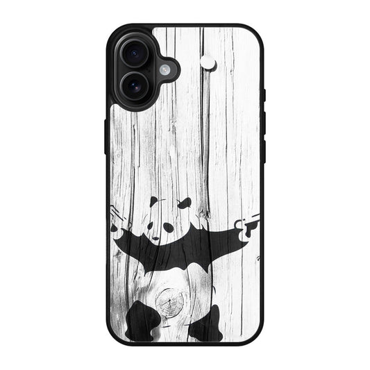 Banksy Graffiti Panda iPhone 17 Case